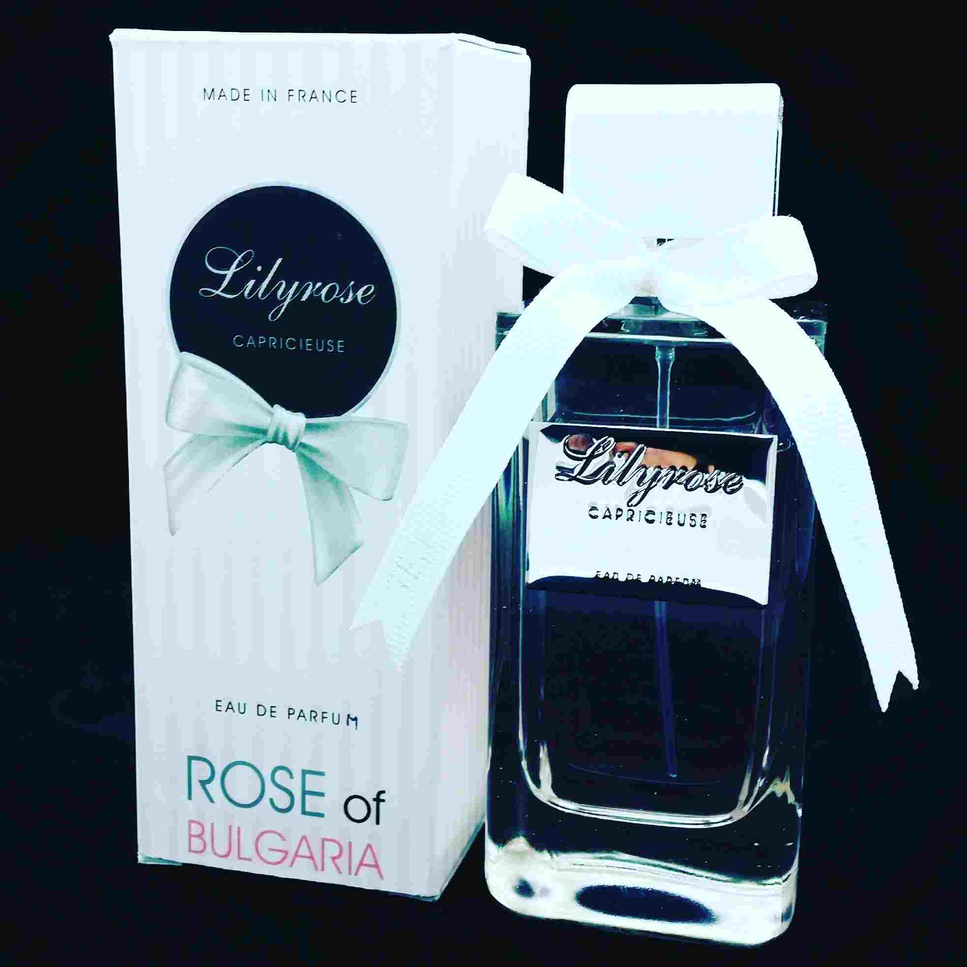 One prototype of the new Lilyrose capricious, eau de parfum 100 ml